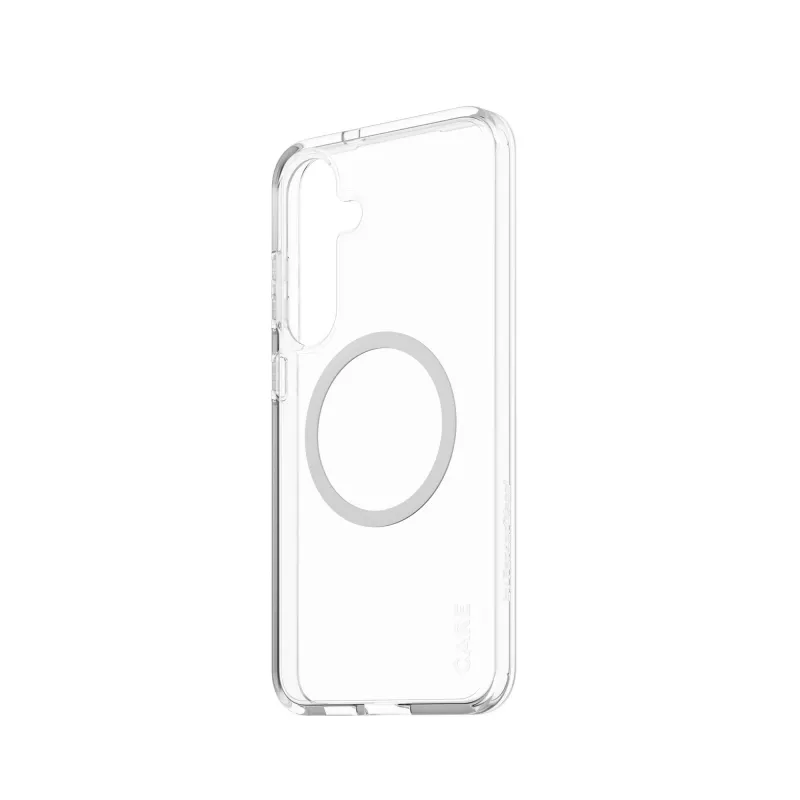 PanzerGlass CARE™ Urban Combat Case Caurspīdīgs ar Baltu Qi Savietojams Samsung Galaxy S25+
