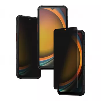 PanzerGlass® Privātuma ekrāna aizsargs Samsung Galaxy Xcover7 Pro | Xcover7 | Xcover6 Pro | Ultra-Wide Fit