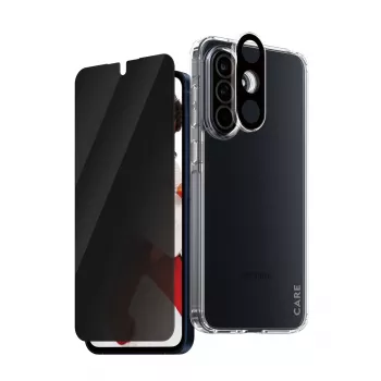 PanzerGlass® | CARE by® Flagship 3-in-1 Privātuma komplekts Samsung Galaxy A56 5G