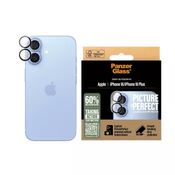 PanzerGlass ® PicturePerfect kameras objektīva aizsargs iPhone 16 | 16 Plus