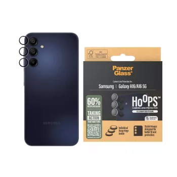 PanzerGlass ® Hoops® Kameras lēcu aizsargs caurspīdīgs Samsung Galaxy A16 | A16 5G