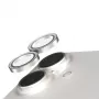Kameras lēcu aizsargs PanzerGlass SAFE. Glitter Silver iPhone '24 6.1 collu | 6.7 collu