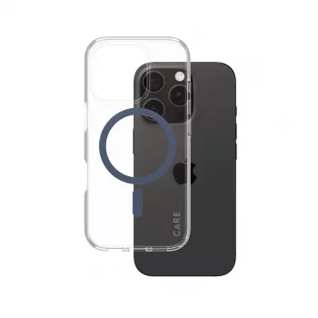 PanzerGlass CARE by Flagship Case Caurspīdīgs Urban Combat Blue MagSafe iPhone 16 Pro