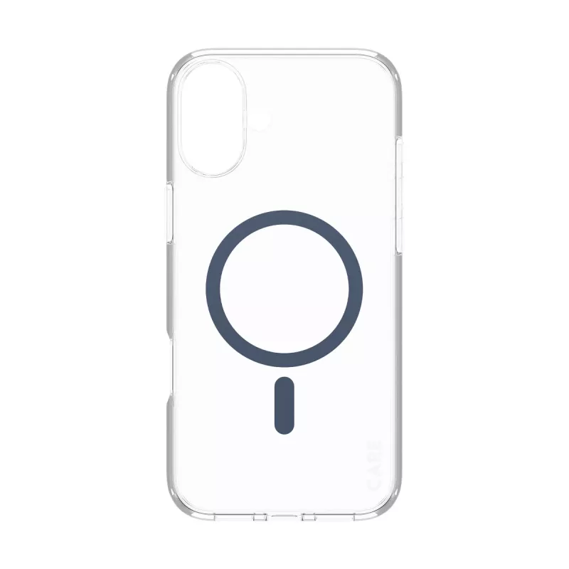 PanzerGlass CARE™ by ® Urban Combat Case Caurspīdīgs ar Zilu MagSafe iPhone 16 Plus