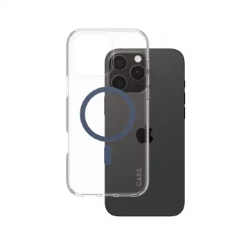 PanzerGlass CARE by Flagship Case Caurspīdīgs Urban Combat Blue MagSafe iPhone 16 Pro Max
