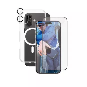 PanzerGlass CARE 3-in-1 komplekts iPhone 16 Plus