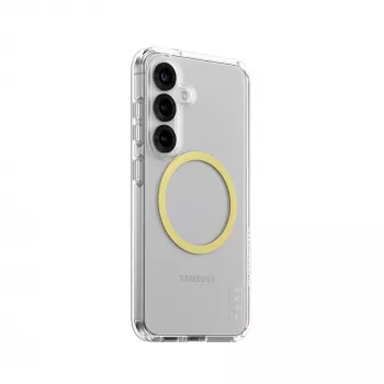 PanzerGlass CARE™ by ® Urban Combat Case Caurspīdīgs w. Chardonnay Qi saderīgs Samsung Galaxy S25
