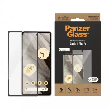 PanzerGlass® Ekrāna aizsargs Google Pixel 7a | Ultra Wide Fit