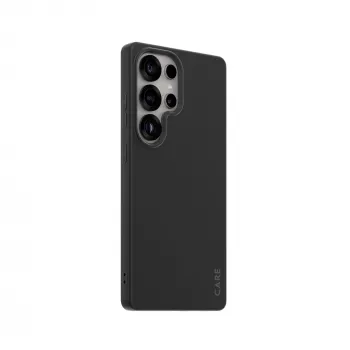 PanzerGlass CARE™ by ® Case Black caurspīdīgs vāciņš ar Qi saderību Samsung Galaxy S25 Ultra
