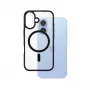 PanzerGlass HardCase Caurspīdīgs ar Melnu MagSafe & Rāmi iPhone 16