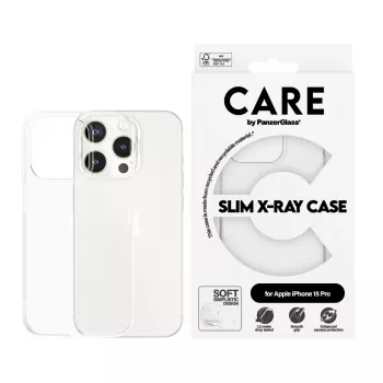 PanzerGlass CARE™ by ® X-Ray Case iPhone 15 Pro caurspīdīgs