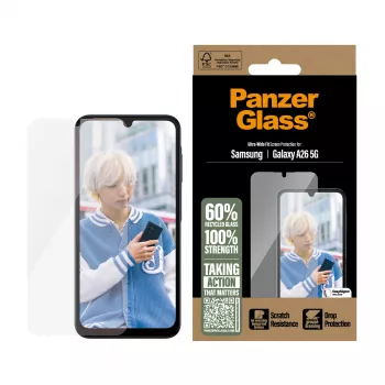 PanzerGlass® ekrāna aizsargs Samsung Galaxy A26 5G | Ultra-Wide Fit