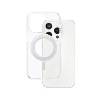 PanzerGlass CARE™ by ® Maciņš Caurspīdīgs ar Sudraba Kājiņu & MagSafe iPhone 15 Pro
