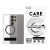 PanzerGlass CARE™ by ® Maciņš Caurspīdīgs ar Melnu Statīvu un Qi Savietojamību Samsung Galaxy S25 Ultra