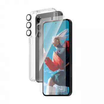 PanzerGlass 3-in-1 komplekts Samsung Galaxy S24 | Ultra-Wide Fit ar EasyAligner