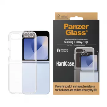PanzerGlass® HardCase Caurspīdīgs Samsung Galaxy Z Flip6, Vāciņš, Samsung, Samsung - Galaxy Z Flip6, Caurspīdīgs