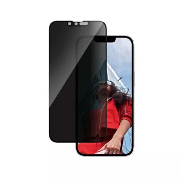 PanzerGlass® Privātuma ekrāna aizsargs iPhone 17e | 16e | 14 | 13 | 13 Pro | Ultra-Wide Fit