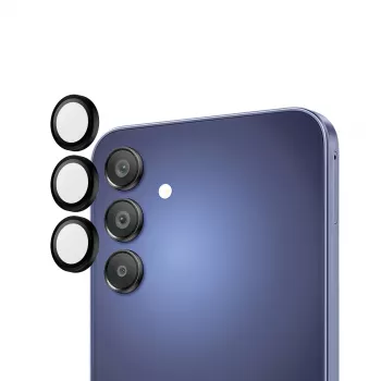 PanzerGlass® Hoops® Kameras lēcu aizsargs Melns Samsung Galaxy A16 | A16 5G