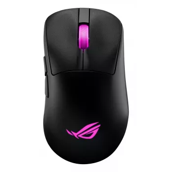 ASUS ROG Keris II Origin BLK spēļu pele, labā roka, RF bezvadu + Bluetooth + USB Type-A, optiskā, 42000 DPI