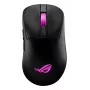 ASUS ROG Keris II Origin BLK spēļu pele, labā roka, RF bezvadu + Bluetooth + USB Type-A, optiskā, 42000 DPI