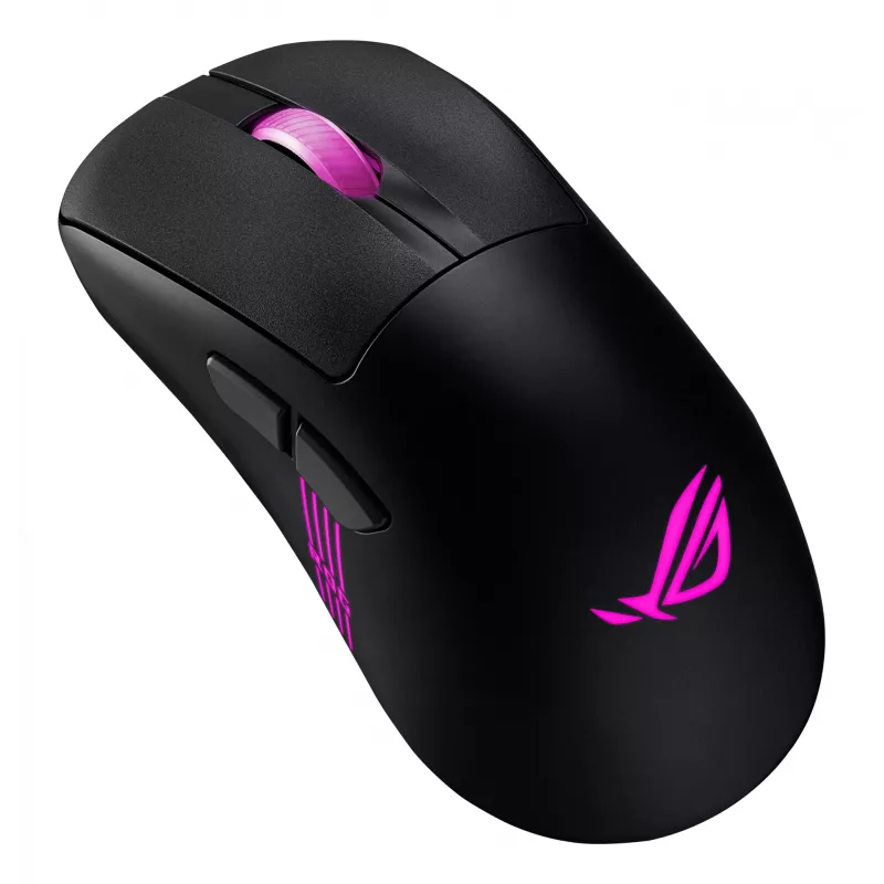 ASUS ROG Keris II Origin BLK spēļu pele, labā roka, RF bezvadu + Bluetooth + USB Type-A, optiskā, 42000 DPI