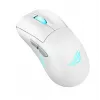 ASUS ROG Keris II Origin WHT spēļu pele, labā roka, RF bezvadu + Bluetooth + USB Type-A, optiskā, 42000 DPI