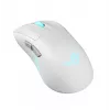 ASUS ROG Keris II Origin WHT spēļu pele, labā roka, RF bezvadu + Bluetooth + USB Type-A, optiskā, 42000 DPI