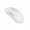 ASUS ROG Keris II Origin WHT spēļu pele, labā roka, RF bezvadu + Bluetooth + USB Type-A, optiskā, 42000 DPI