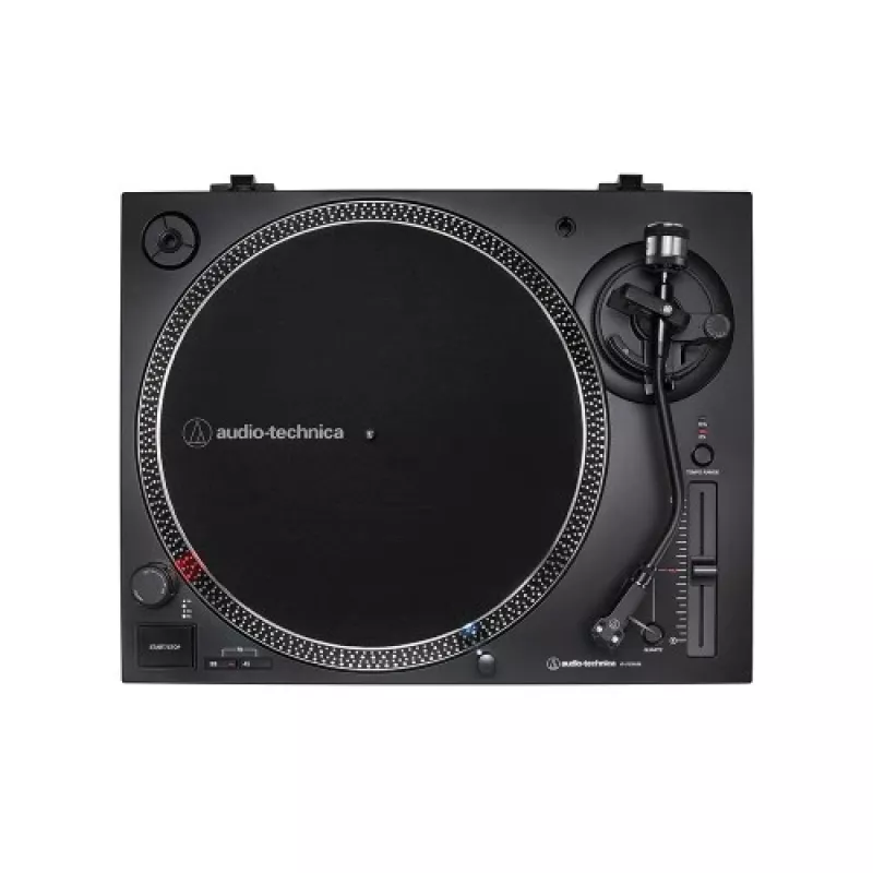 Audio-Technica AT-LP120XUSB tiešās piedziņas atskaņotājs (analogais un USB), sudrabots