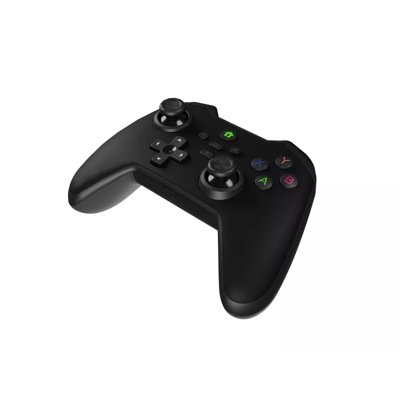 GENESIS Mangan 400 Melns Bluetooth Gamepad Analogs/Cipars Android, MAC, Nintendo Switch, PC, iOS