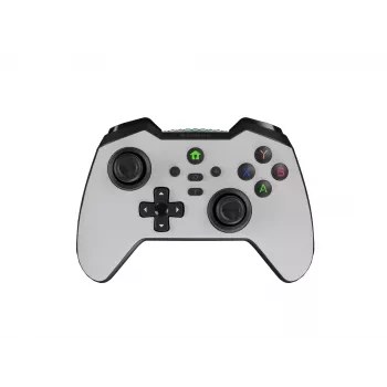 GENESIS Mangan 400 White Bluetooth spēļu kontrolieris Analogs / Digitāls Android, MAC, Nintendo Switch, PC, iOS
