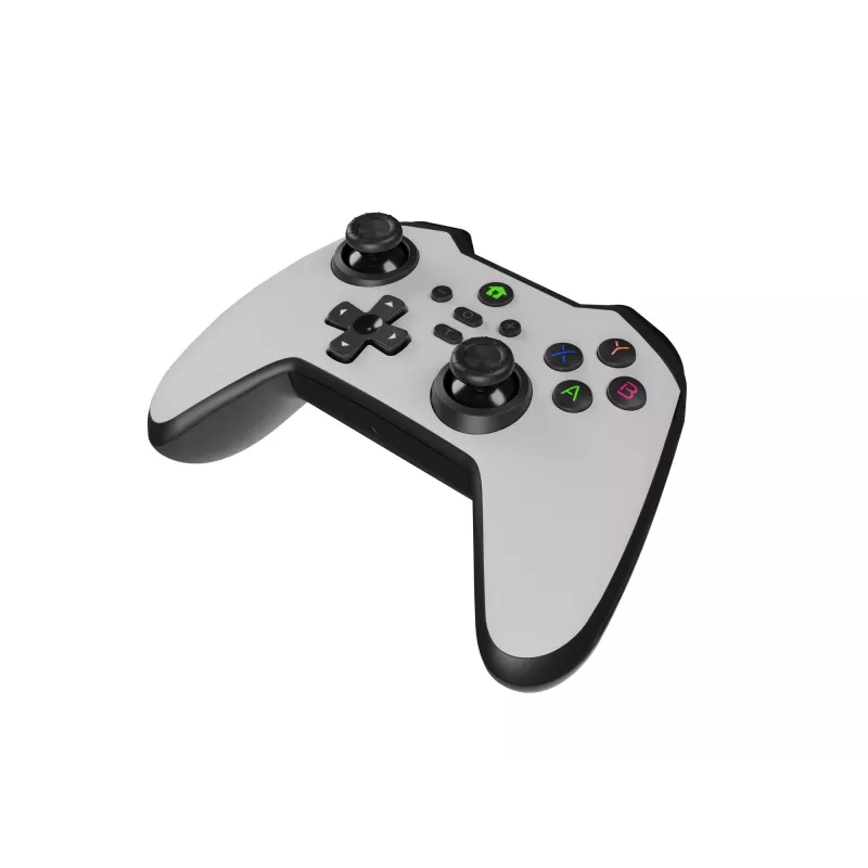 GENESIS Mangan 400 White Bluetooth spēļu kontrolieris Analogs / Digitāls Android, MAC, Nintendo Switch, PC, iOS