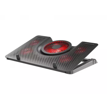 GENESIS Oxid 550 dzesēšanas paliktnis klēpjdatoriem 43.9 cm (17.3 inch) 2800 RPM Melns
