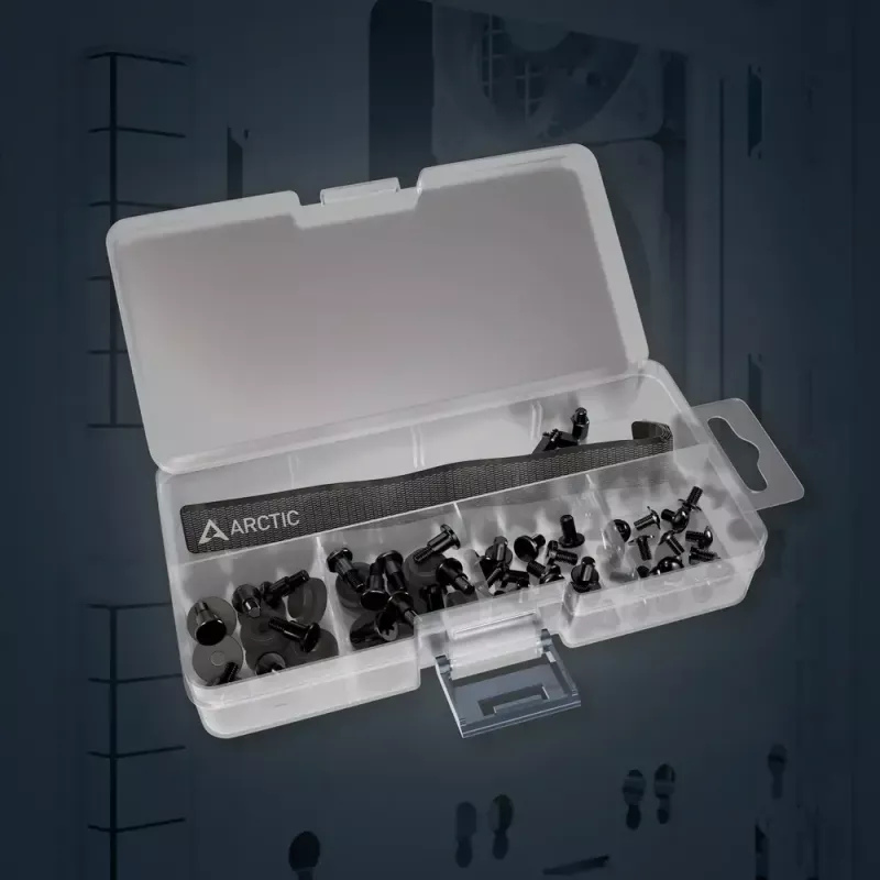 ARCTIC Xtender VG (Balts) E-ATX datora korpuss ar vertikālu GPU montāžu