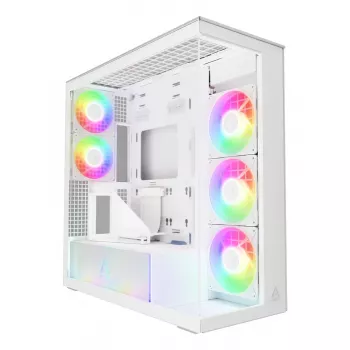 ARCTIC Xtender VG (Balts) E-ATX datora korpuss ar vertikālu GPU montāžu