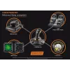 Thrustmaster T-16000M FCS Flight Pack melns USB sviras analogs / digitāls MAC, PC
