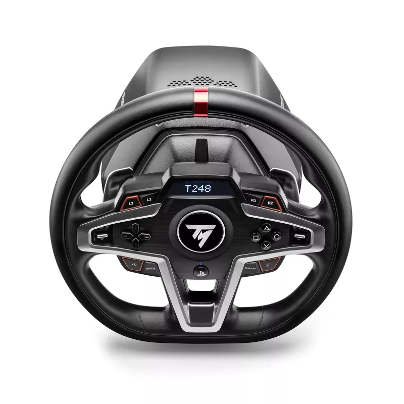Thrustmaster T248 Melna stūre + Pedāļi PC, PlayStation 4, PlayStation 5