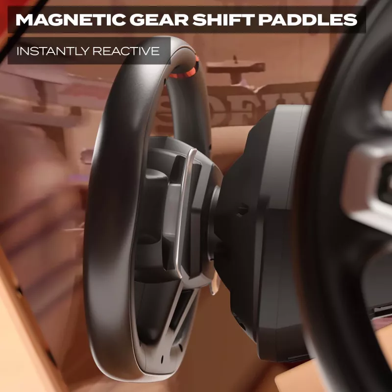Thrustmaster T248 Melna stūre + Pedāļi PC, PlayStation 4, PlayStation 5