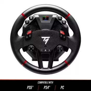 Thrustmaster T598 Black, Red USB stūre + Pedāļi Analogue/Digitāls PC, PlayStation 4, PlayStation 5