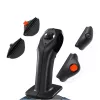Thrustmaster TCA Sidestick X Airbus Edition, melns, pelēks USB sviras analogs PC, Xbox