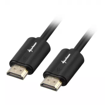 SHARKOON High Speed HDMI kabelis - Ultra HD 4K vīriešu/vīriešu 2m