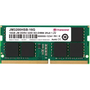 Transcend 16GB JetRam DDR4 3200MHz SoDIMM 260pin 1r X8 bez bufera