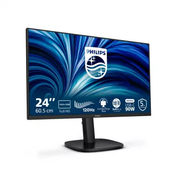 Philips 3000 sērijas 24B2U3301/00 datora monitors 60.5 cm (23.8 collas) 1920 x 1080 pikseļi Full HD LCD Melns