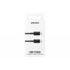 Samsung EP-DN975 - USB kabelis - USB-C (spraudnis) līdz USB-C (spraudnis) - USB 2.0 - 1 m - USB barošana (5A, 100 W) - melns - paredzēts Galaxy Note10, Note10+, Note1