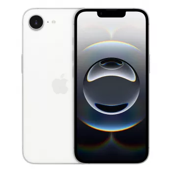 Viedtālrunis Apple iPhone 16e — 6,1 collu (15,5 cm) displejs, A18, 512 GB, Divas SIM, 5G, 48 MP aizmugurē, Balts