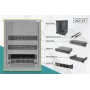 DIGITUS DN-10-SET-2-B 10 collu tīkla komplekts ar 9U skapi, plauktu, PDU, 8 portu slēdzi un CAT6 paneļa