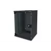 DIGITUS DN-10-SET-2-B 10 collu tīkla komplekts ar 9U skapi, plauktu, PDU, 8 portu slēdzi un CAT6 paneļa
