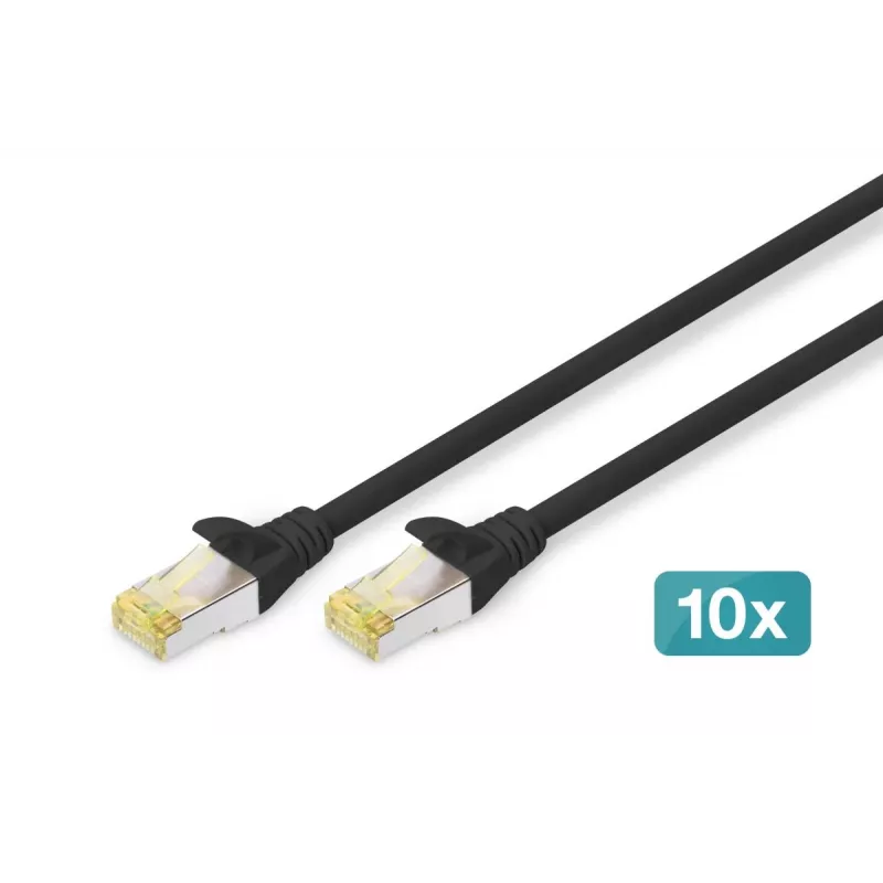 DIGITUS DN-10-SET-2-B 10 collu tīkla komplekts ar 9U skapi, plauktu, PDU, 8 portu slēdzi un CAT6 paneļa