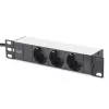 DIGITUS DN-10-SET-2-B 10 collu tīkla komplekts ar 9U skapi, plauktu, PDU, 8 portu slēdzi un CAT6 paneļa