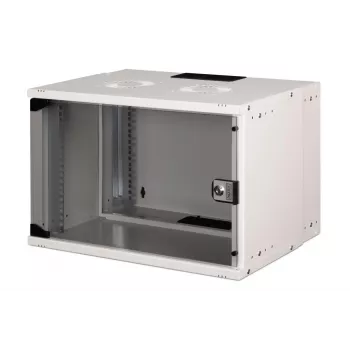 DIGITUS 19 inch 7U sienas montāžas skapis - SOHO PRO 370 x 540 x 400mm pelēks
